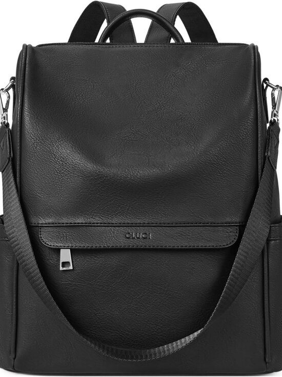 Stylish Anti-Theft PU Leather Backpack Purse for Women | Travel & Shoulder Bag